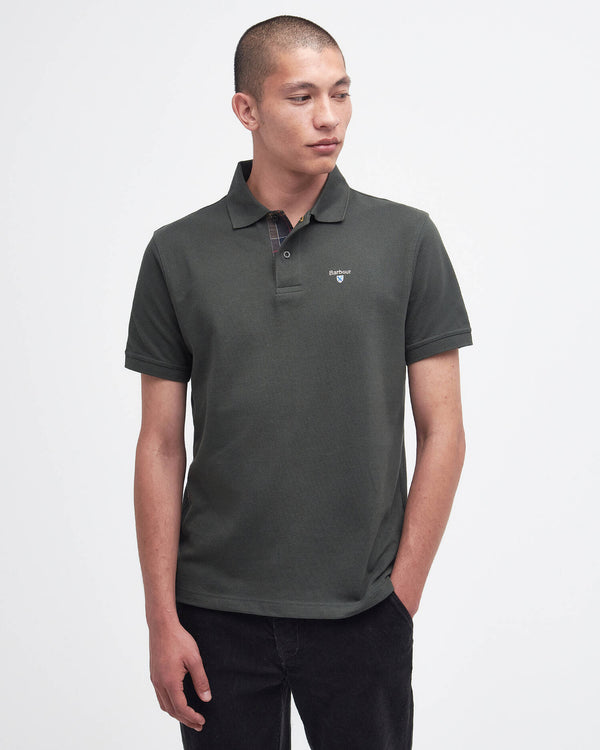 Barbour Tartan Pique Polo Shirt
