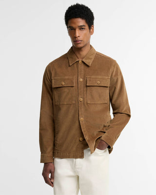 Barbour Tartan Trimmed Cord Overshirt