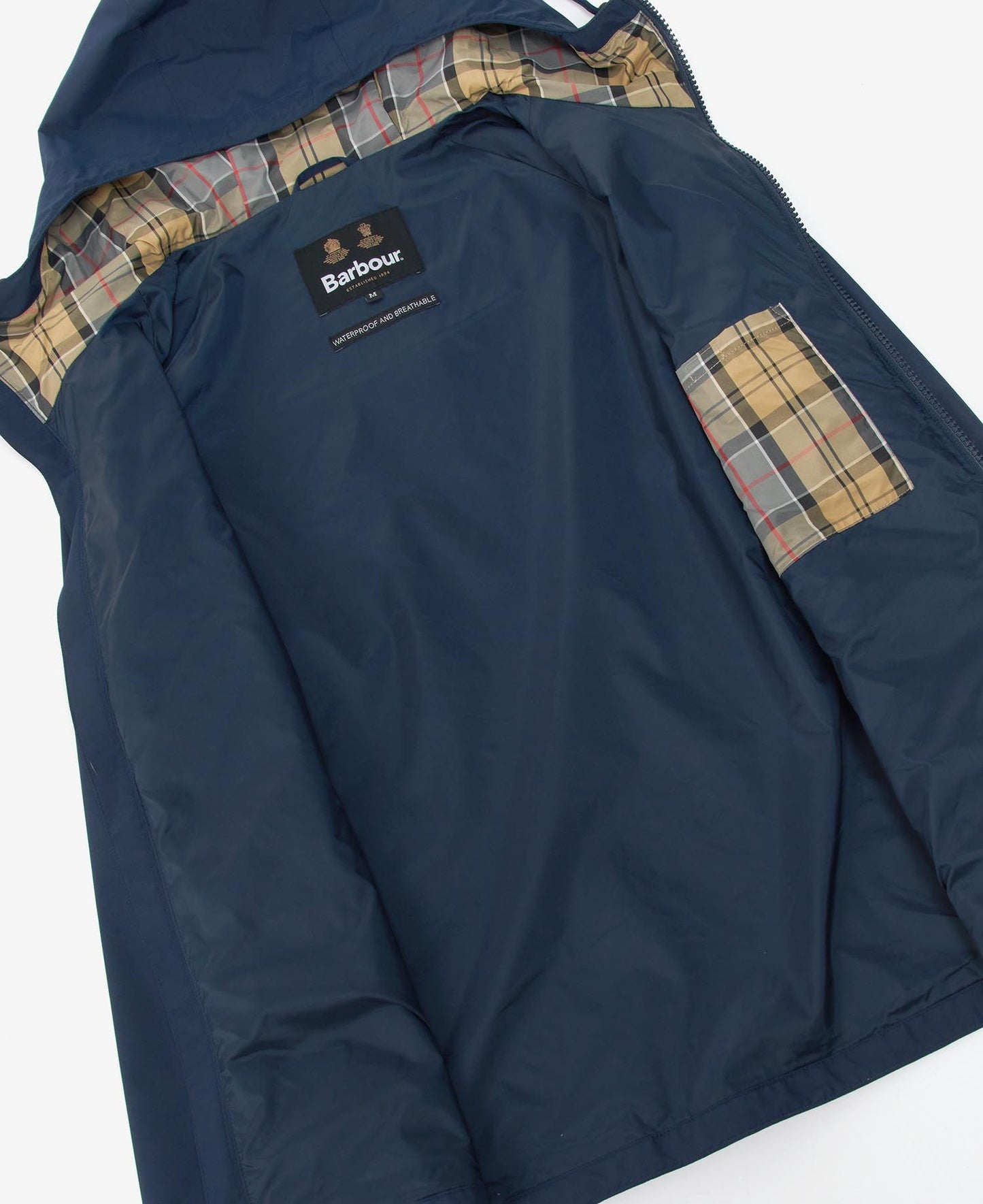 Barbour Hooded Domus Waterproof Jacket