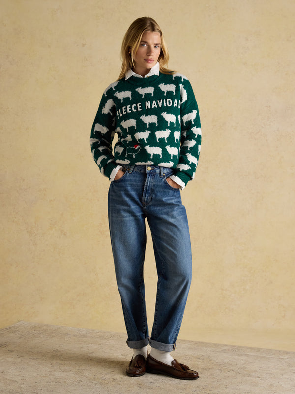 Joules Fleece Navidad Jumper