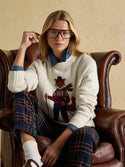 Joules Jonty Fox Cotton Rich Crew Neck Jumper