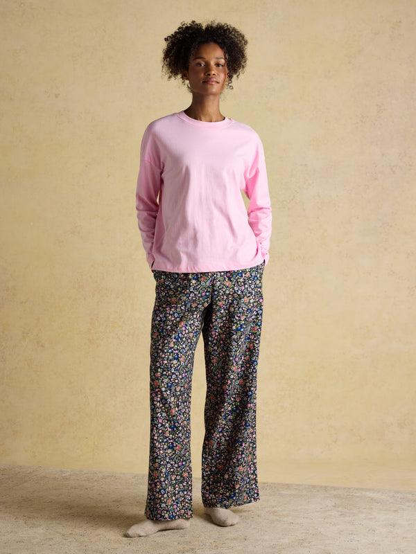 Joules Stella Woven Brushed Cotton PJ Trouser