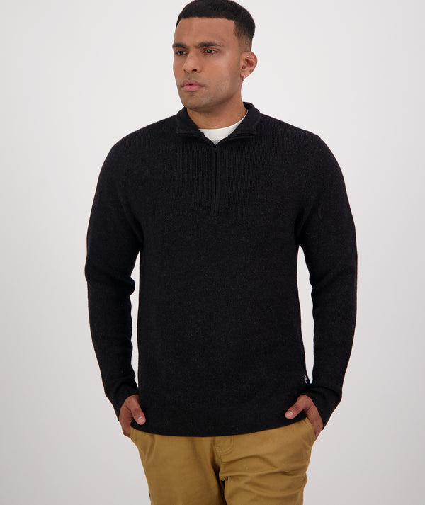 Swanndri Otahu River Merino Quarter Zip