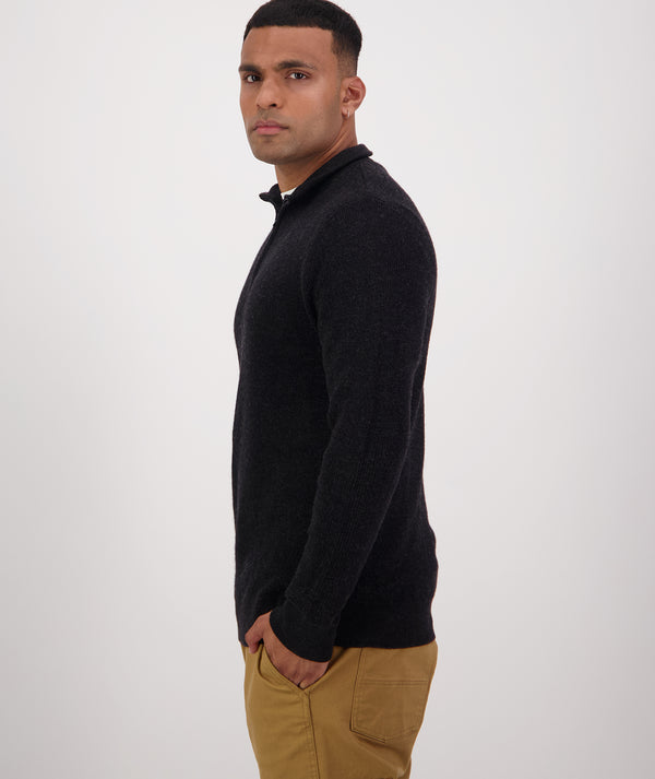 Swanndri Otahu River Merino Quarter Zip