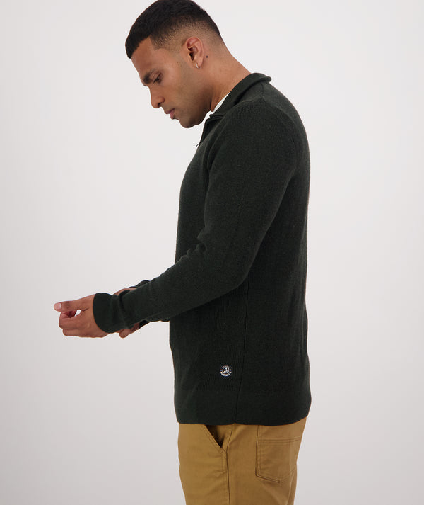 Swanndri Otahu River Merino Quarter Zip