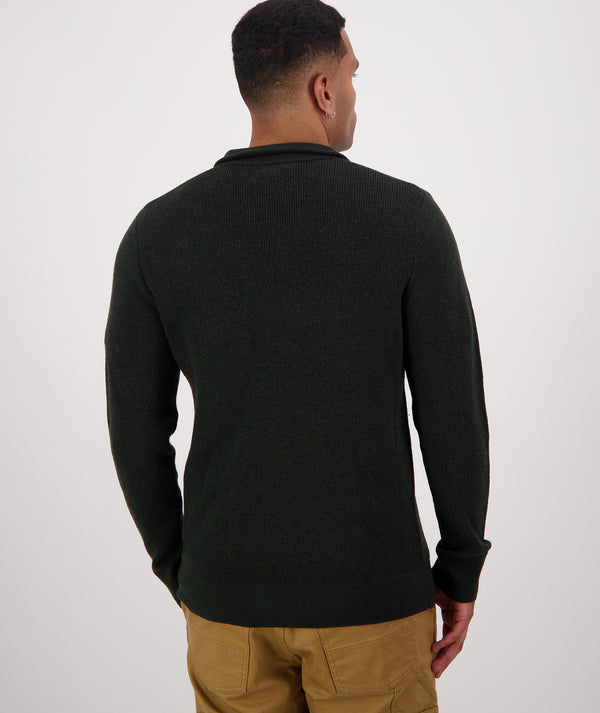 Swanndri Otahu River Merino Quarter Zip