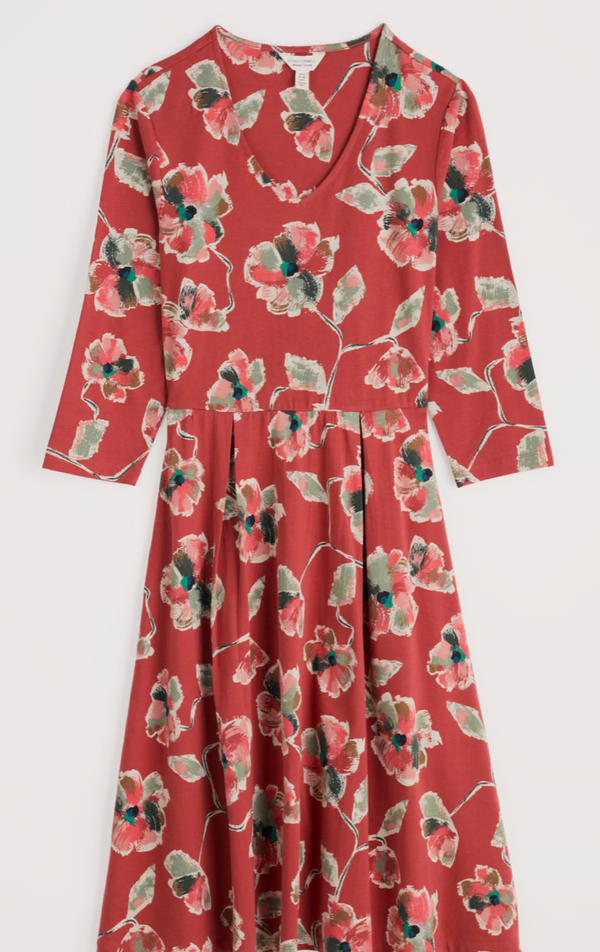 Seasalt Pier View 3/4 Sleeve Dress