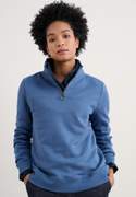 Seasalt 1/4 Zip Navigation Sweatshirt