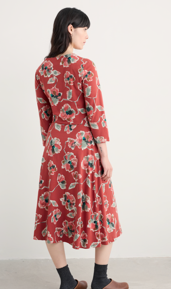 Seasalt Pier View 3/4 Sleeve Dress