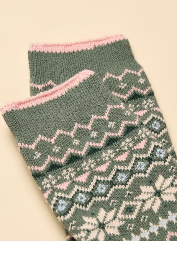 Joules Lucille Fairisle Sock