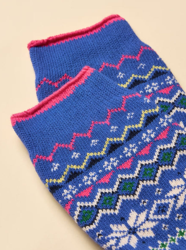 Joules Lucille Fairisle Sock