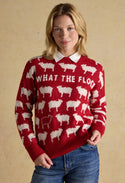 Joules What The Flock Christmas Jumper