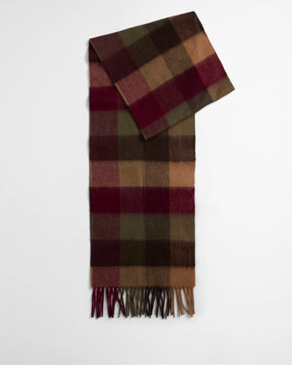 Barbour Lambswool Tattersall Scarf