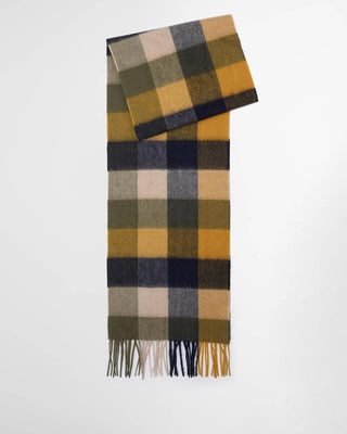 Barbour Lambswool Tattersall Scarf