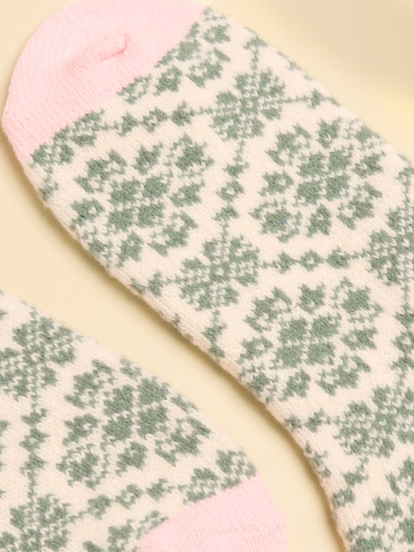 Joules Cosy Geo Socks