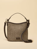 Joules Bucket Bag Herringbone