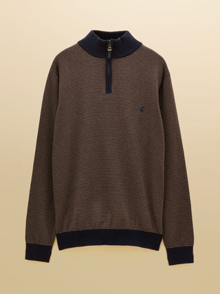 Joules Hillside 1/4 Zip Stripe