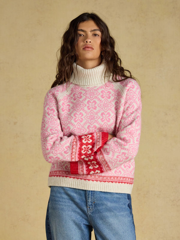 Joules Addison Patterned Knitted Jumper