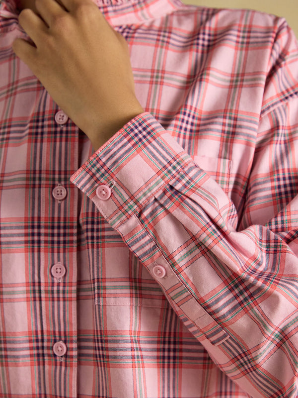 Joules Cropped Oxford Shirt