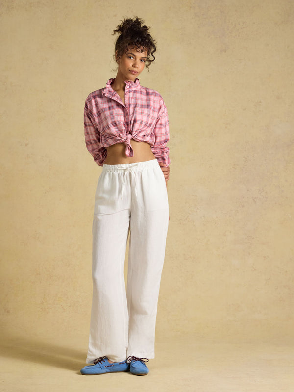 Joules Cropped Oxford Shirt