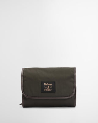 Barbour Wax Hanging Washbag