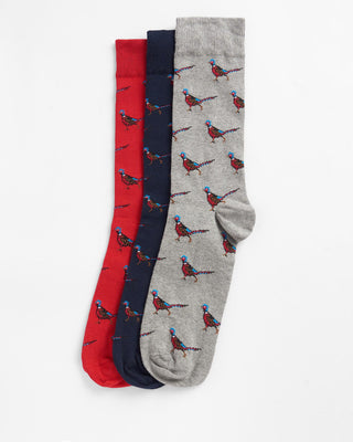 Barbour Pheasant Socks 3 pack