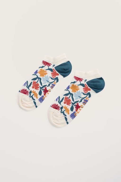 Seasalt Arty Bamboo Trainer Socks