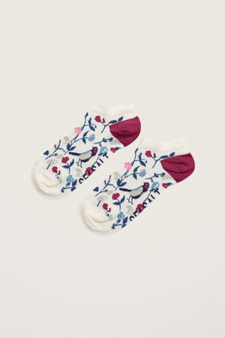 Seasalt Arty Bamboo Trainer Socks