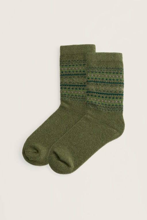 Seasalt Fair Isle Socks