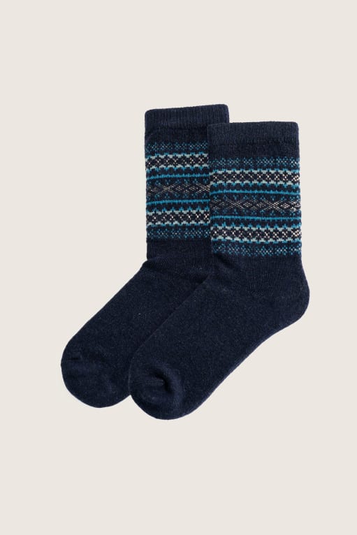Seasalt Fair Isle Socks