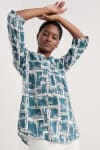 Seasalt Opt Art Organic Cotton Tunic