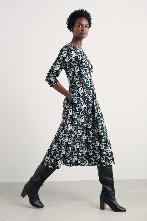 Seasalt 3/4 Wild Bouquet Dress