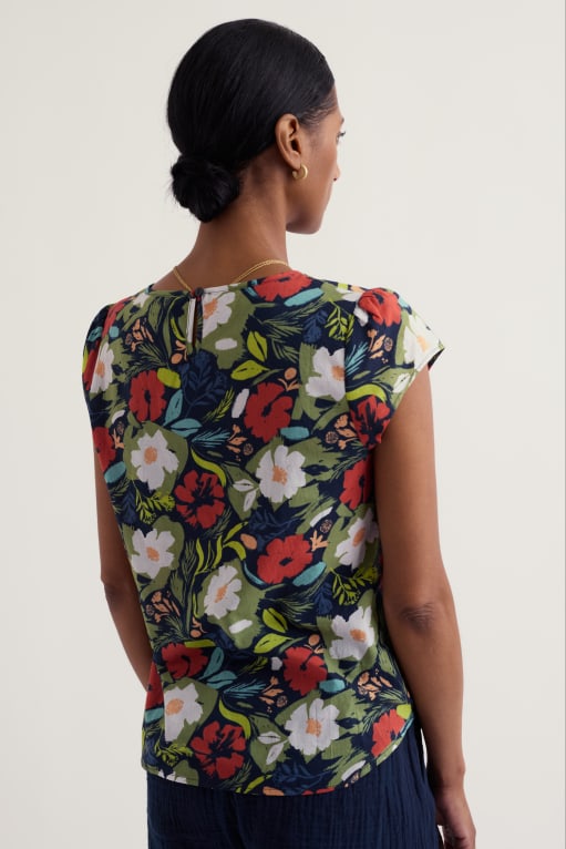 Seasalt Garden Gate Cotton Top