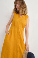 Seasalt Carved Wood Midi Dress