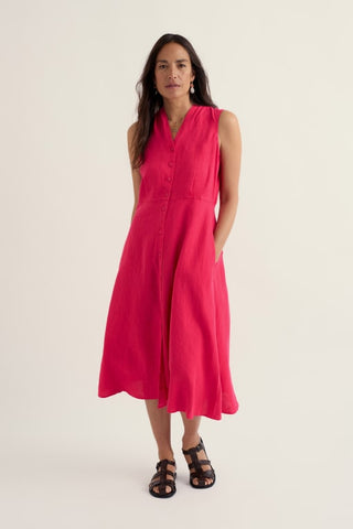 Seasalt Sleeveless Carved Wood Dress