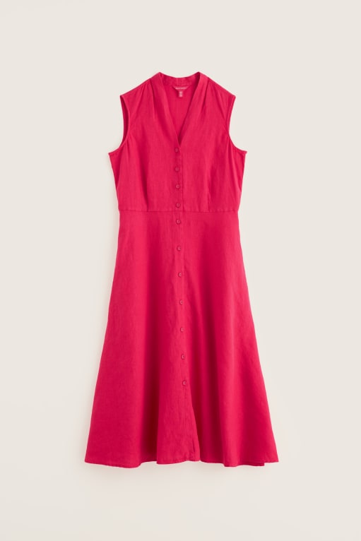 Seasalt Sleeveless Carved Wood Dress