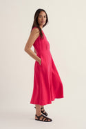 Seasalt Sleeveless Carved Wood Dress