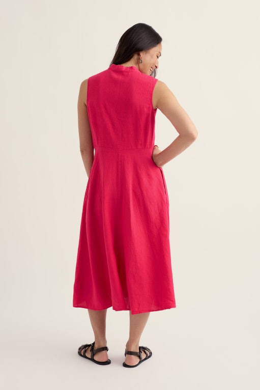 Seasalt Sleeveless Carved Wood Dress