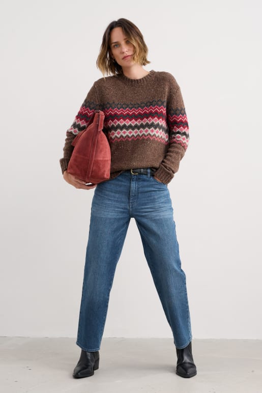 Seasalt Golden Light Fairisle Jumper