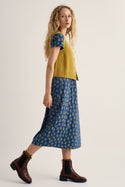 Seasalt Short Sleeve Seed Packet Midi Dress
