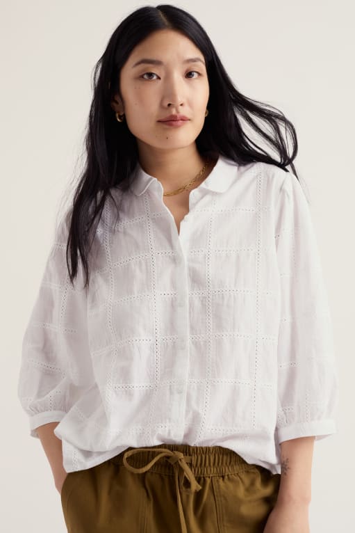 Seasalt Hope Cottage Broderie Blouse