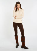 Dubarry Burtonpoint Zip Neck Sweater