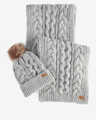 Barbour Penshaw Beanie and Scarf