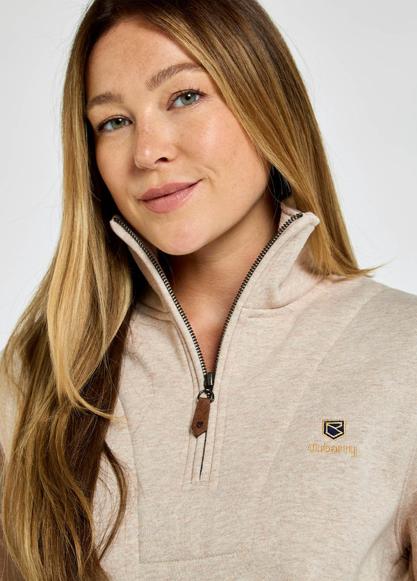 Dubarry Ladies Castlemartyr 1/4 Zip Sweatshirt