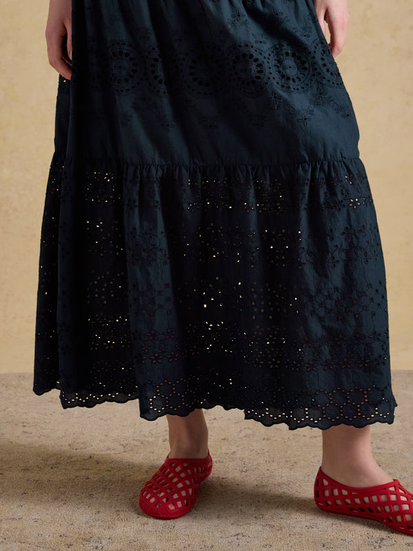 Joules Broderie Skirt