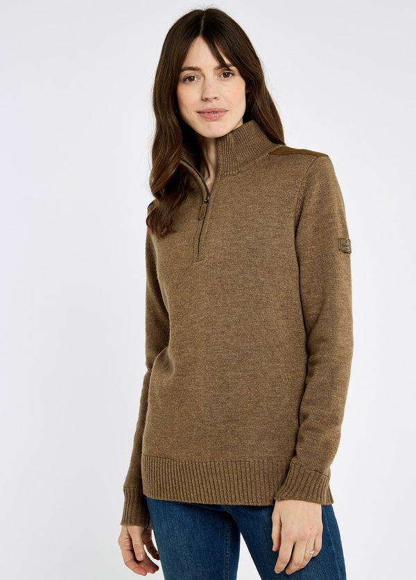 Dubarry Hession Zip Neck Sweater