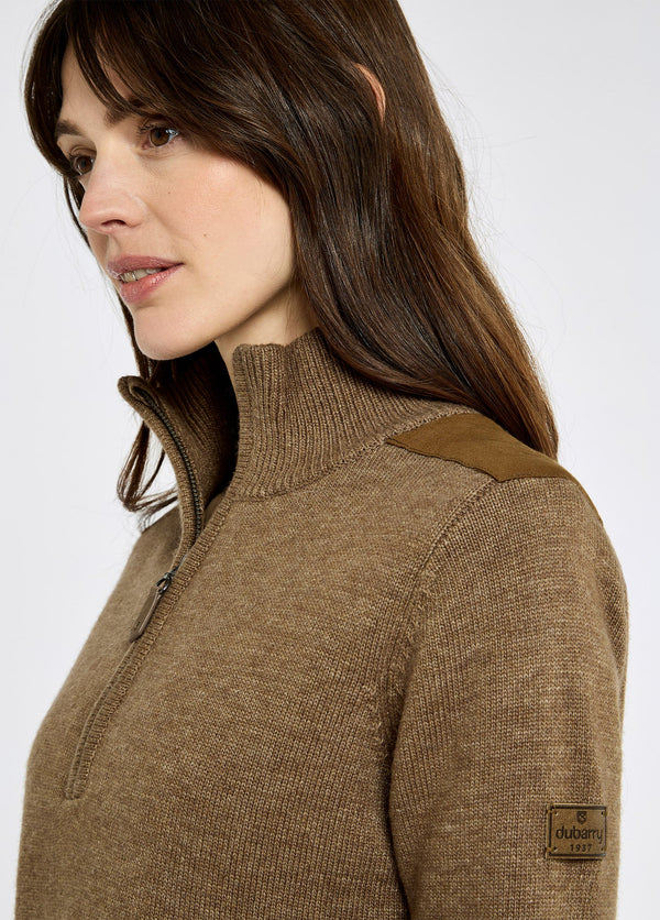 Dubarry Hession Zip Neck Sweater
