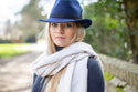 Hicks & Brown Suffolk Fedora Classic Feather
