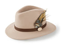 Hicks & Brown Suffolk Fedora Classic Feather
