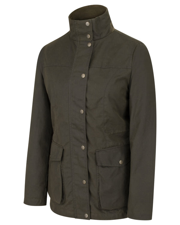 Hoggs of Fife Caledonia Ladies Wax Jacket